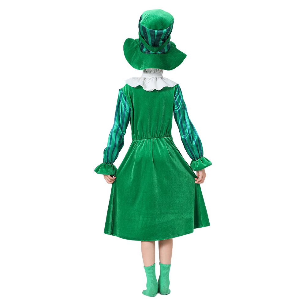 BuySt Patrick's Day Kids Green Dress Party Cosplay Costume Carnival Suit Now Cheaper With 3 - 5 Days Ship - PajamasBuy