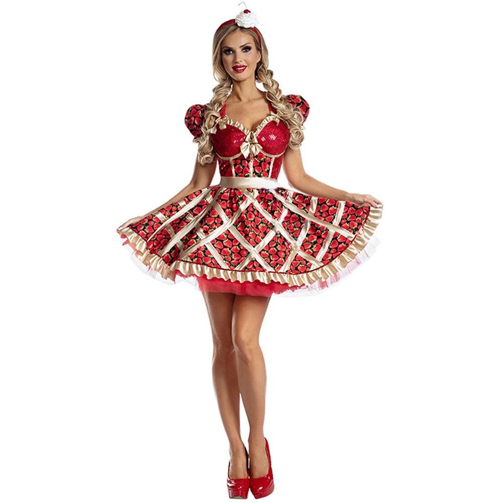 BuyStrawberry Costume Women Dress Now Cheaper With 3 - 5 Days Ship - PajamasBuy