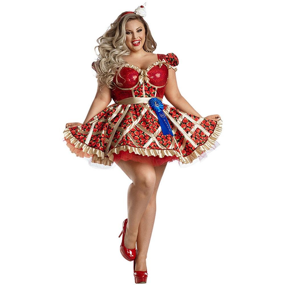 BuyStrawberry Costume Women Dress Now Cheaper With 3 - 5 Days Ship - PajamasBuy