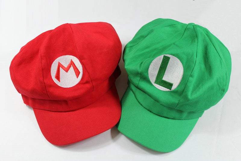 BuySuper Mario Bros Mario Anime Halloween Red Green Cosplay Cap Now Cheaper With 3 - 5 Days Ship - PajamasBuy