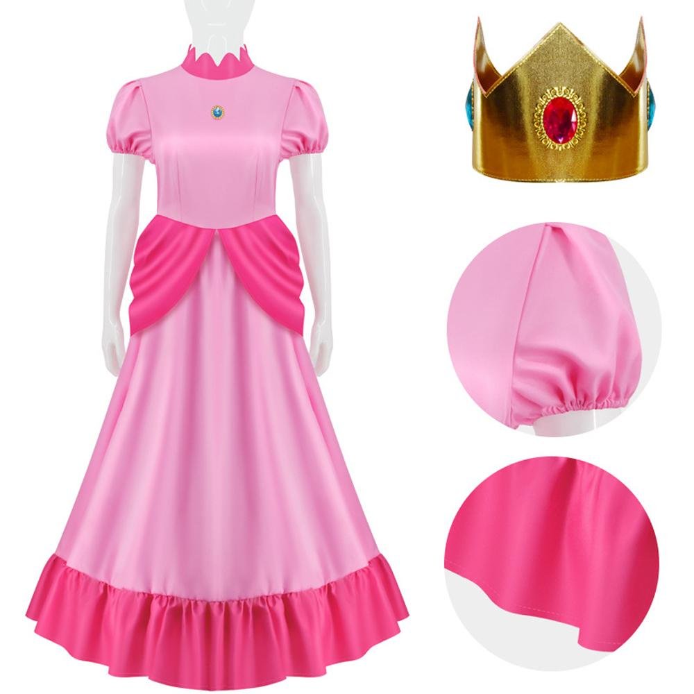 BuySuper Mario Galaxy Rosalina Peach Princess Halloween Carnival Suit Cosplay Costumes Now Cheaper With 3 - 5 Days Ship - PajamasBuy