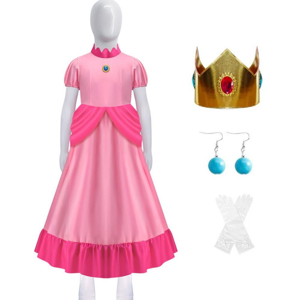 BuySuper Mario Galaxy Rosalina Peach Princess Halloween Carnival Suit Cosplay Costumes Now Cheaper With 3 - 5 Days Ship - PajamasBuy