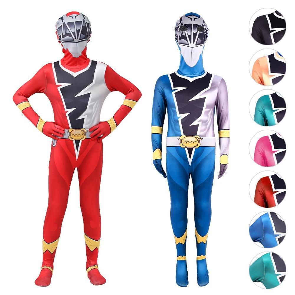 Super Sentai Kishiryu Sentai Ryusoulger costume Jumpsuit For Halloween - Pajamasbuy