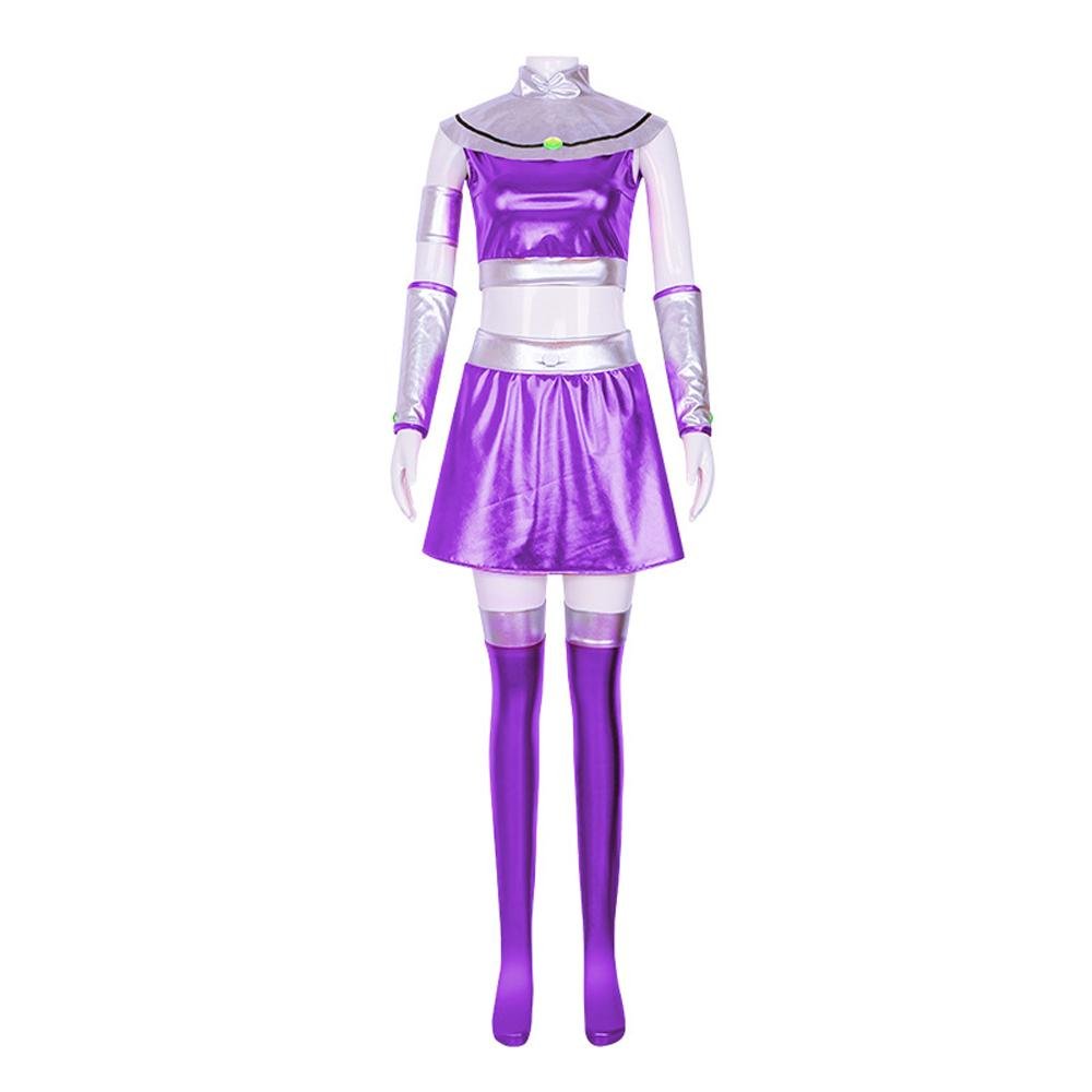 BuyTeen Titans Cosplay Costume Princess Koriand'r Anime Suit Outfit Sets Up For Adults Now Cheaper With 3 - 5 Days Ship - PajamasBuy