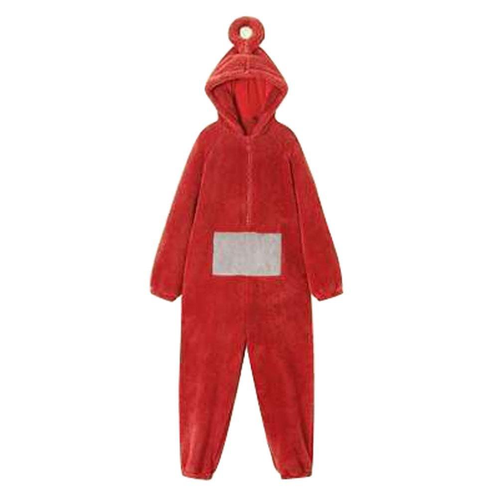 Teletubbies Tinky Winky, Dipsy, Po, Laa - Laa Coral Fleece Onesies Pajamas for Adults Kids - Pajamasbuy