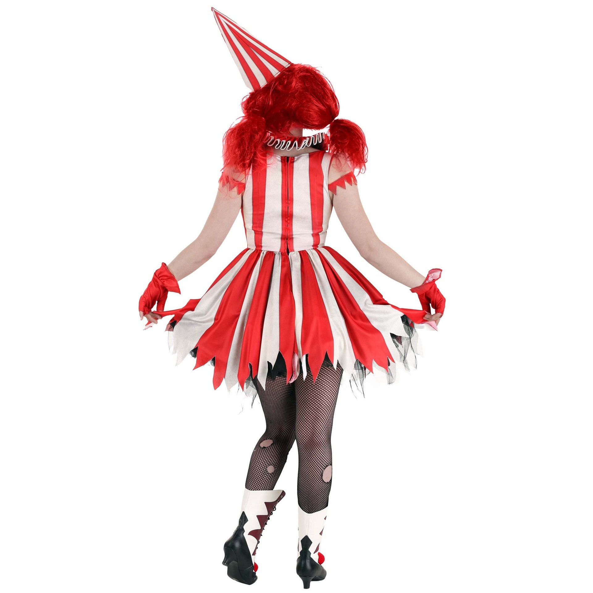 BuyTerrifier Circus Female Clown Costume Vampire Halloween Cosplay Now Cheaper With 3 - 5 Days Ship - PajamasBuy