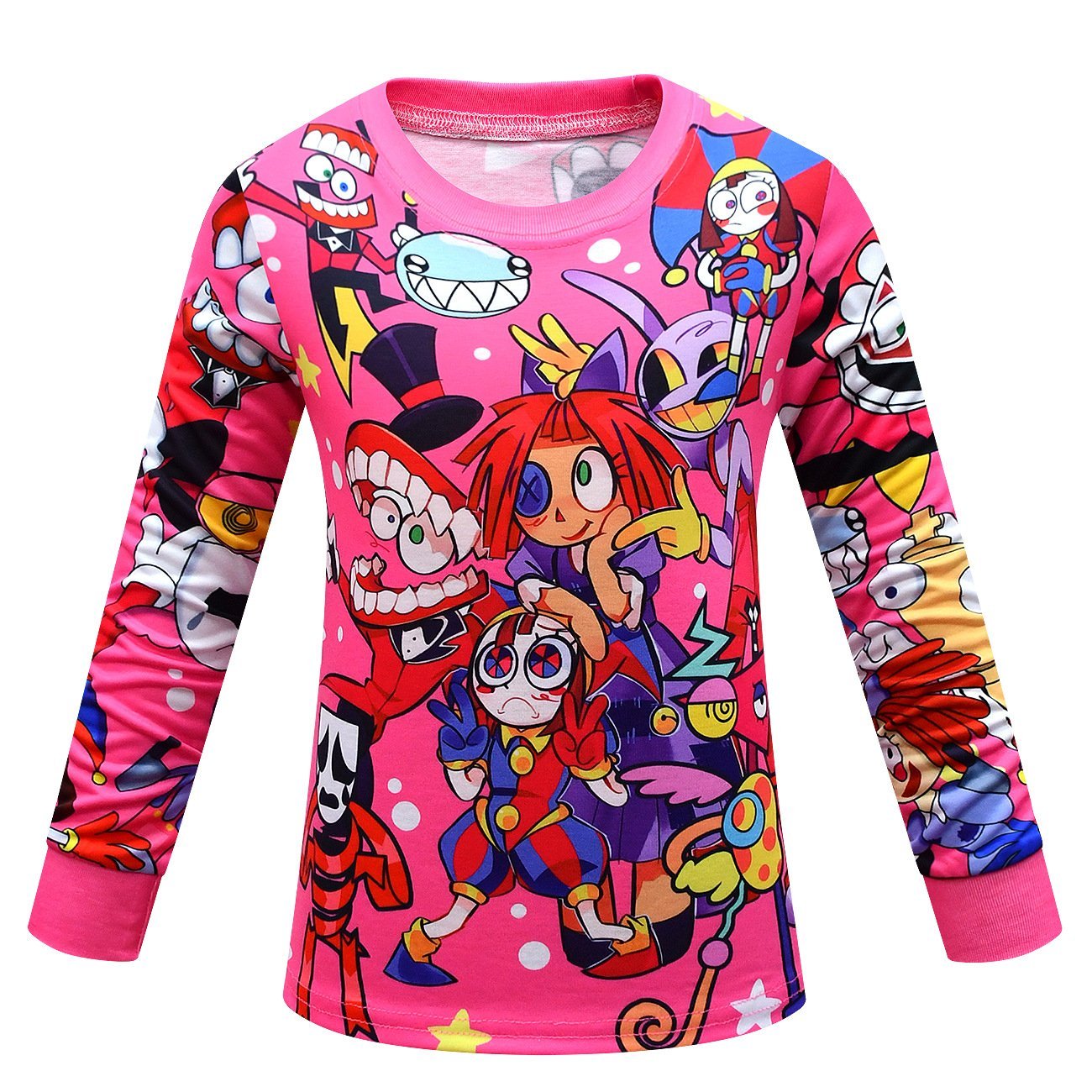 BuyThe Amazing Digital Circus Printing Pajamas Two Piece Suit For Kids Now Cheaper With 3 - 5 Days Ship - PajamasBuy