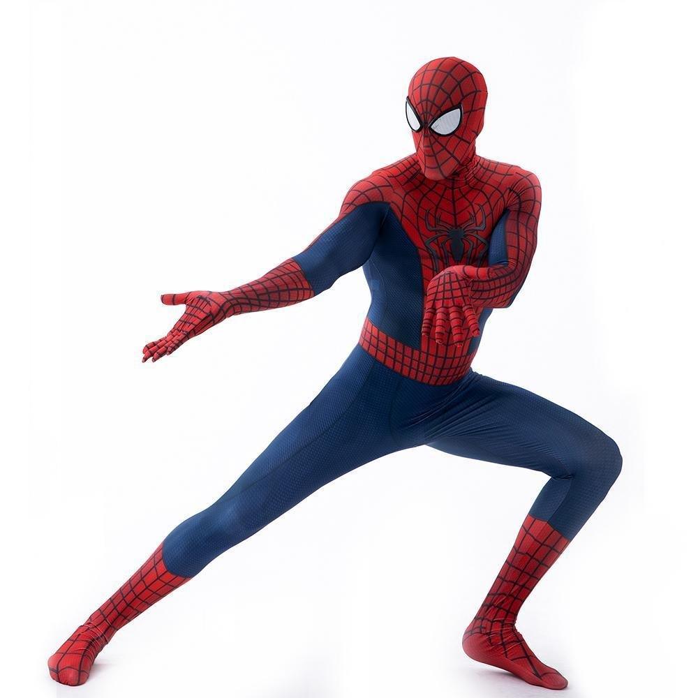 The Amazing Spider - Man Peter B Parker Costume Cosplay Jumpsuit Halloween Zentai For Adult Kids - Pajamasbuy