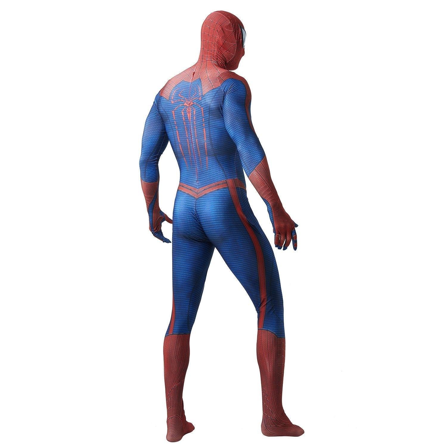 The Amazing Spider - Man Peter Parker Cosplay Costume with Black Eyes - Pajamasbuy