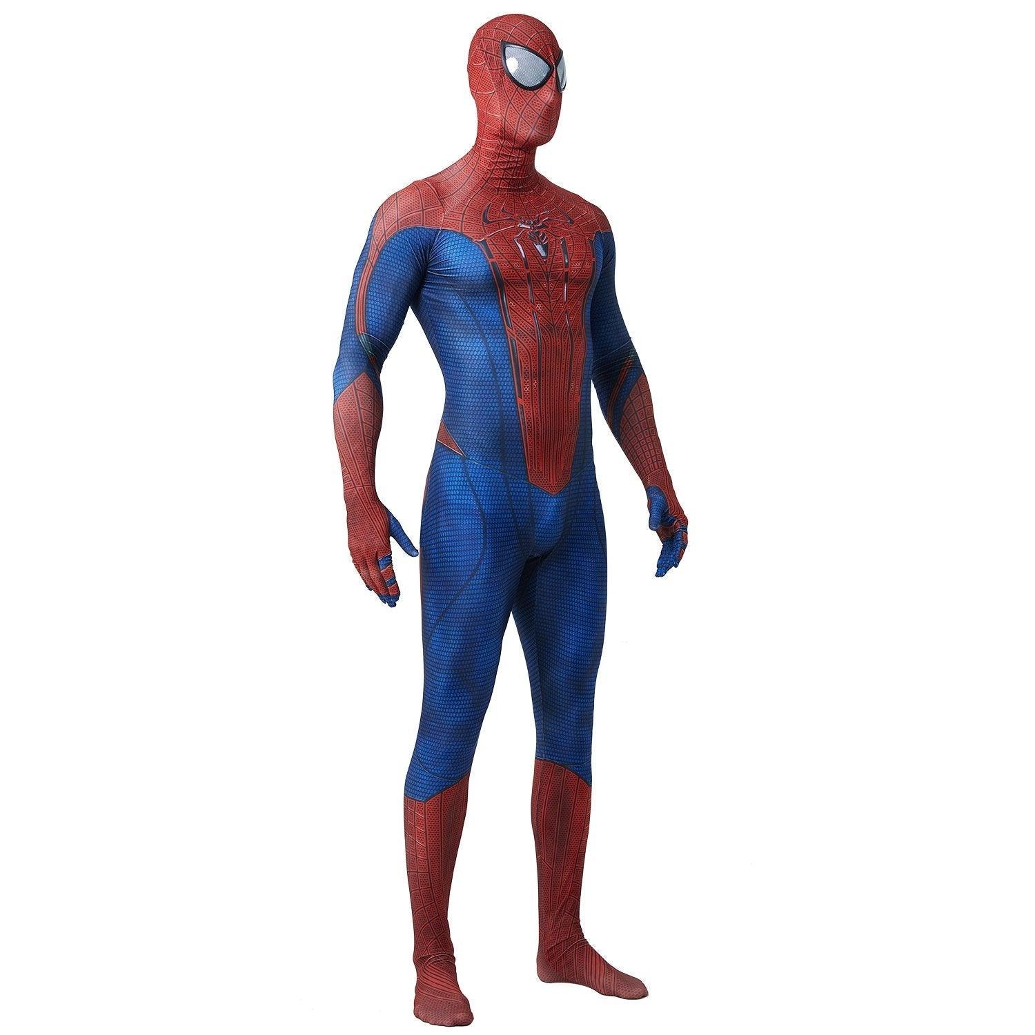 The Amazing Spider - Man Peter Parker Cosplay Costume with Black Eyes - Pajamasbuy