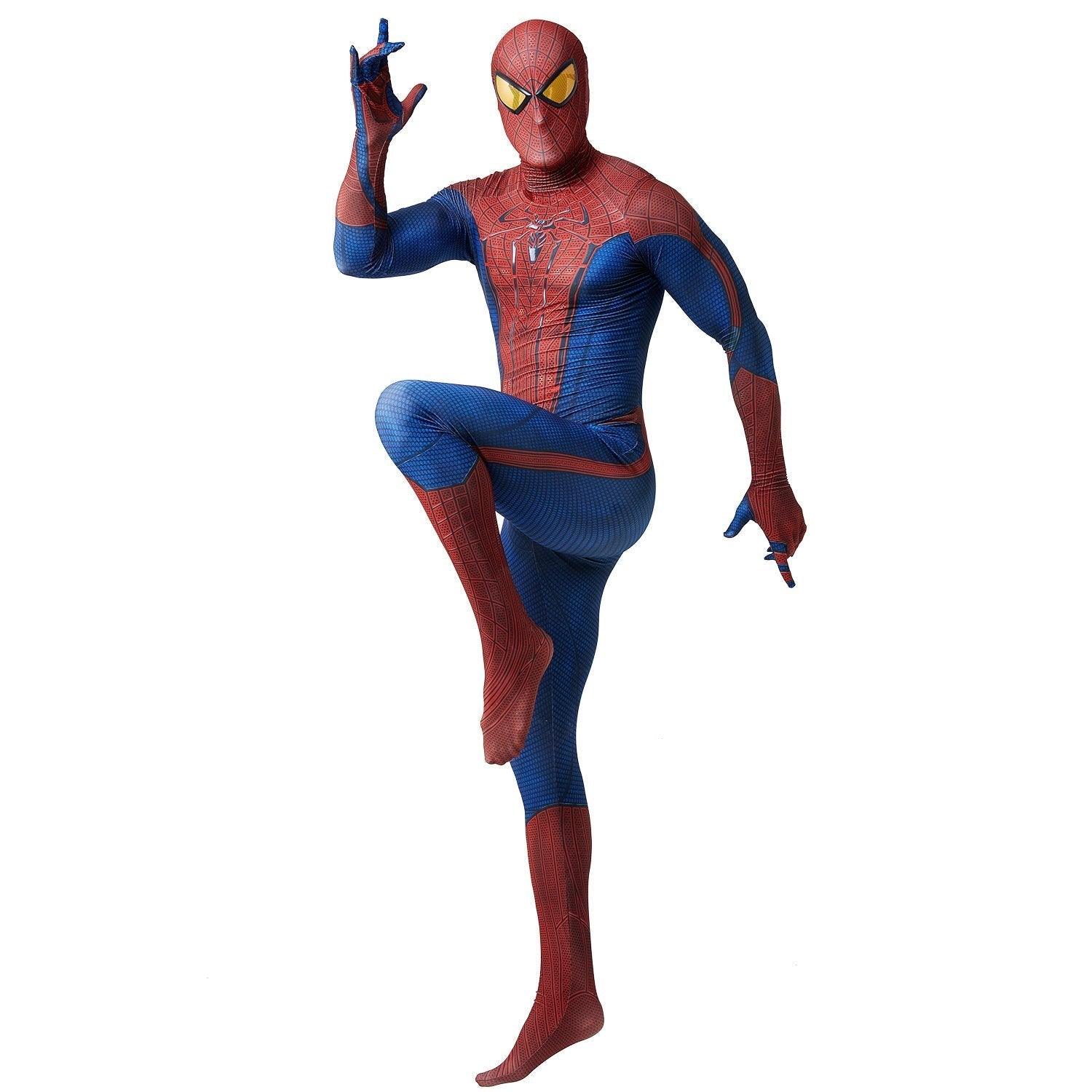 The Amazing Spider - Man Peter Parker With Yellow Eyed Cosplay Costume - Pajamasbuy