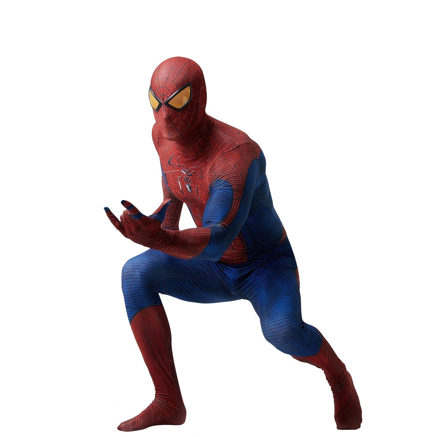 BuyThe Amazing Spider - Man Yellow Eyed Cosplay Jumpsuit for Adults and Kids Now Cheaper With 3 - 5 Days Ship - PajamasBuy