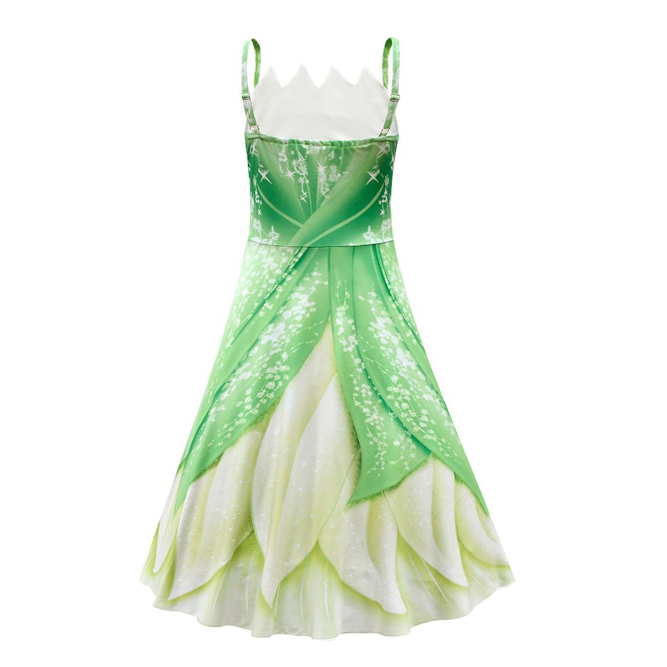 BuyThe Princess and The Frog Tiana Cosplay Costume Girl Princess Dress Halloween Outfit Now Cheaper With 3 - 5 Days Ship - PajamasBuy