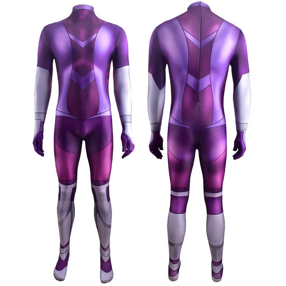 Titans Season 3 Blackfire Costume Cosplay Bodysuit Koriand'r For Adult Kids - Pajamasbuy