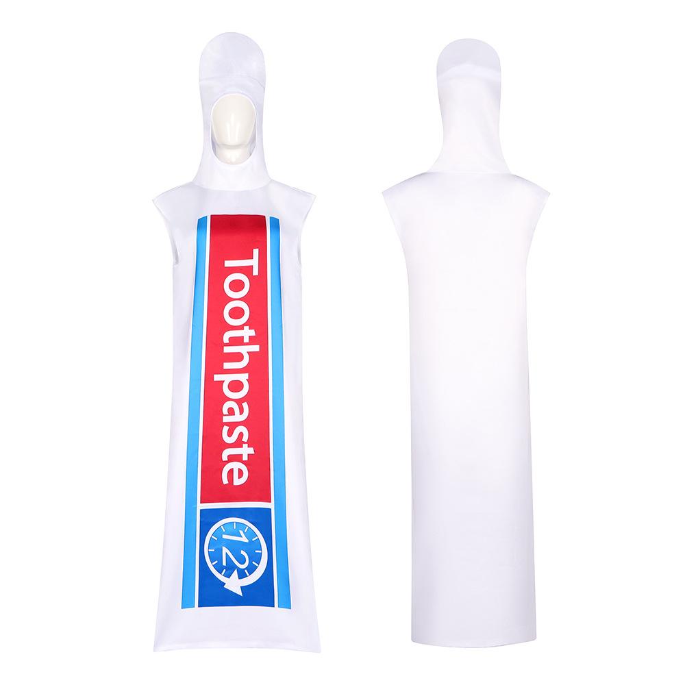 BuyToothpaste Toothbrush Funny Halloween Cosplay Costume For Adults Now Cheaper With 3 - 5 Days Ship - PajamasBuy