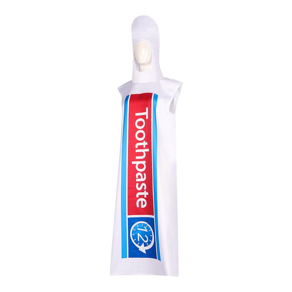 BuyToothpaste Toothbrush Funny Halloween Cosplay Costume For Adults Now Cheaper With 3 - 5 Days Ship - PajamasBuy