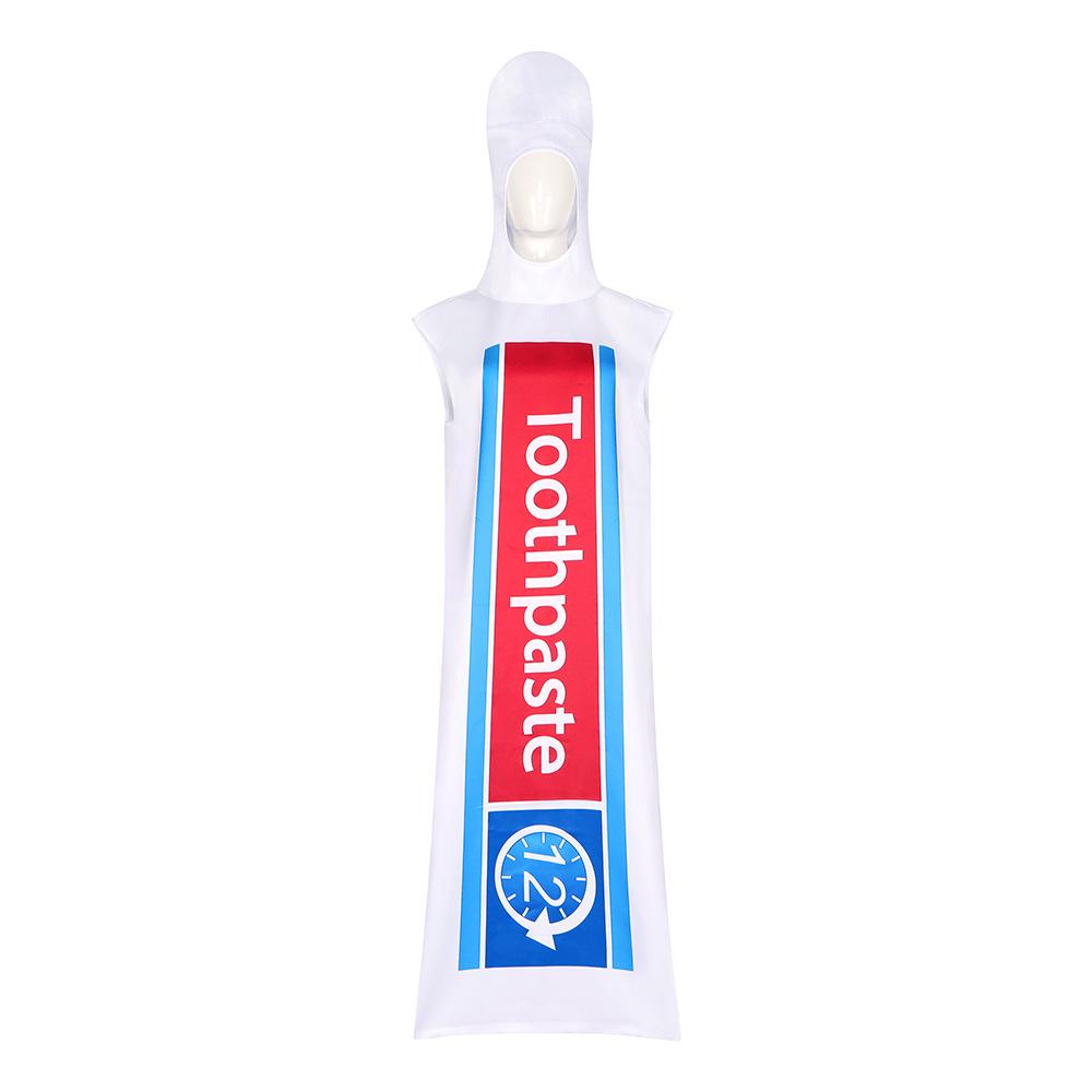 BuyToothpaste Toothbrush Funny Halloween Cosplay Costume For Adults Now Cheaper With 3 - 5 Days Ship - PajamasBuy