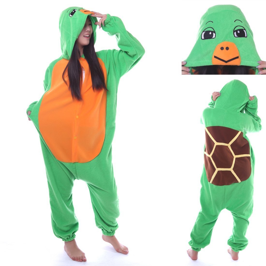 BuyTortuga Kigurumi Animal Onesies Costume Cute Cartoon Pajamas Now Cheaper With 3 - 5 Days Ship - PajamasBuy