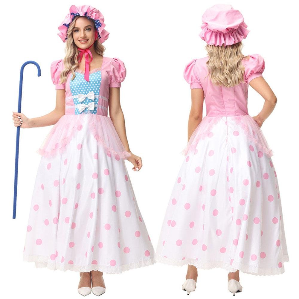 BuyToy Story 4 Little Bo Peep Cosplay Dress Halloween Costumes For Adult Now Cheaper With 3 - 5 Days Ship - PajamasBuy