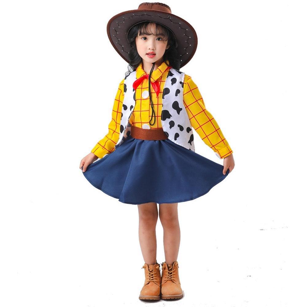 Toy Story 4 Woody Costume Halloween For Kids Child Girls Boys - Pajamasbuy