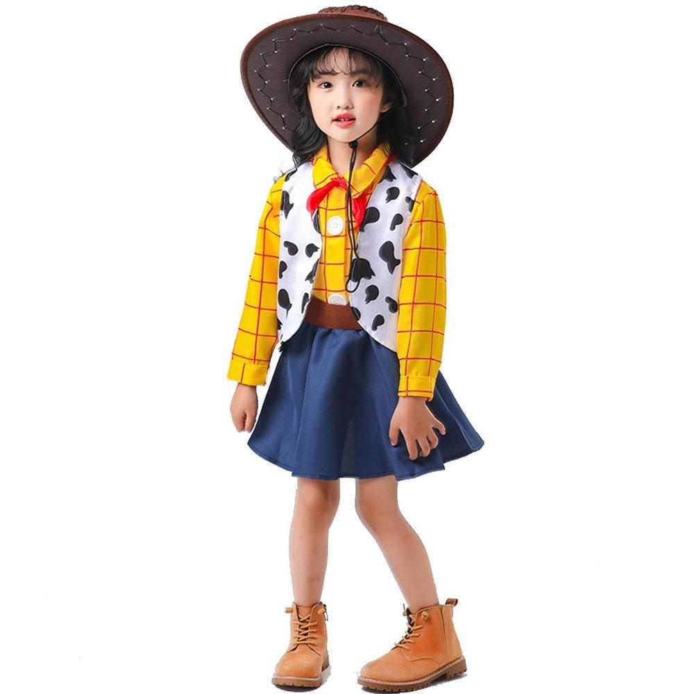 Toy Story 4 Woody Costume Halloween For Kids Child Girls Boys - Pajamasbuy