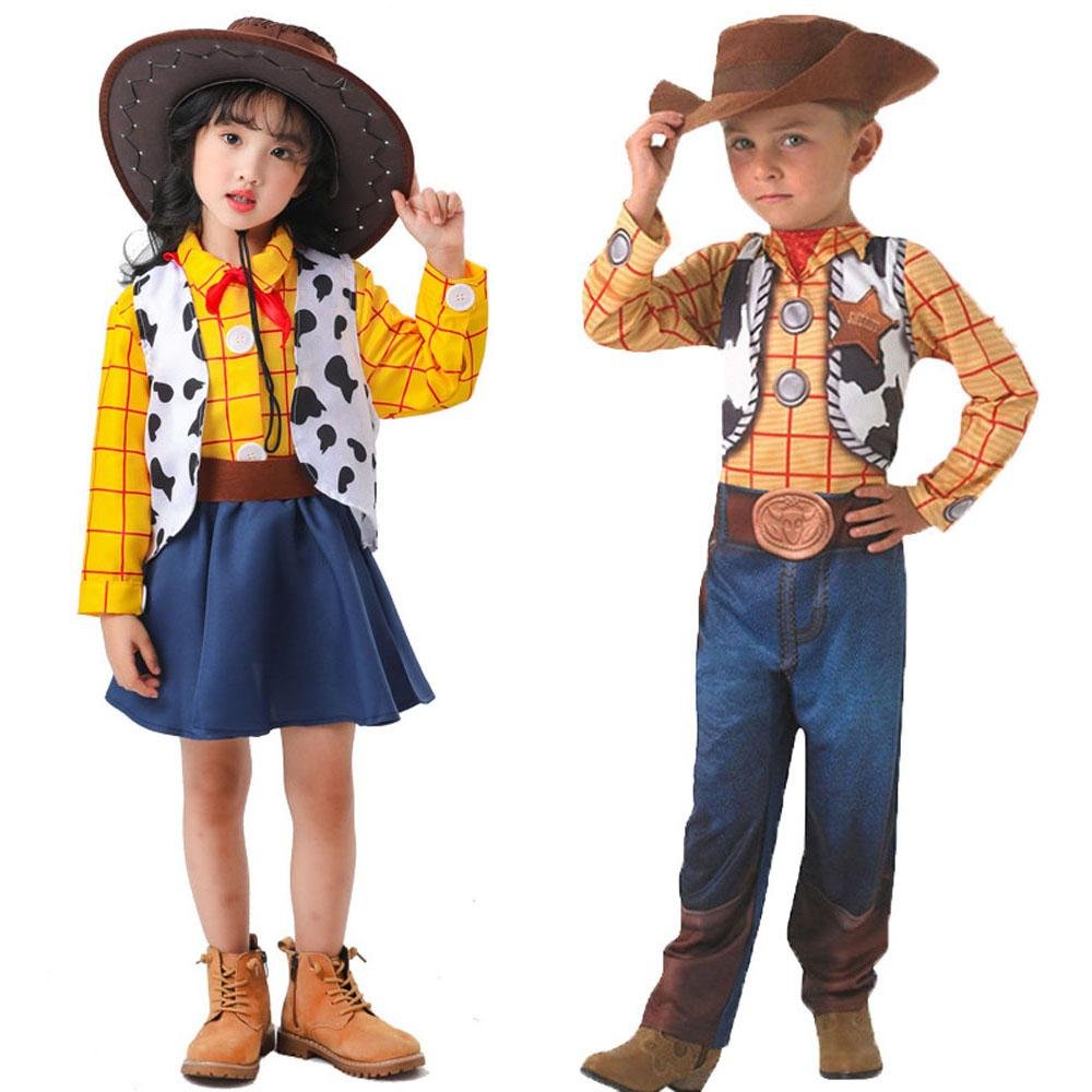 BuyToy Story 4 Woody Costume Halloween For Kids Child Girls Boys Now Cheaper With 3 - 5 Days Ship - PajamasBuy