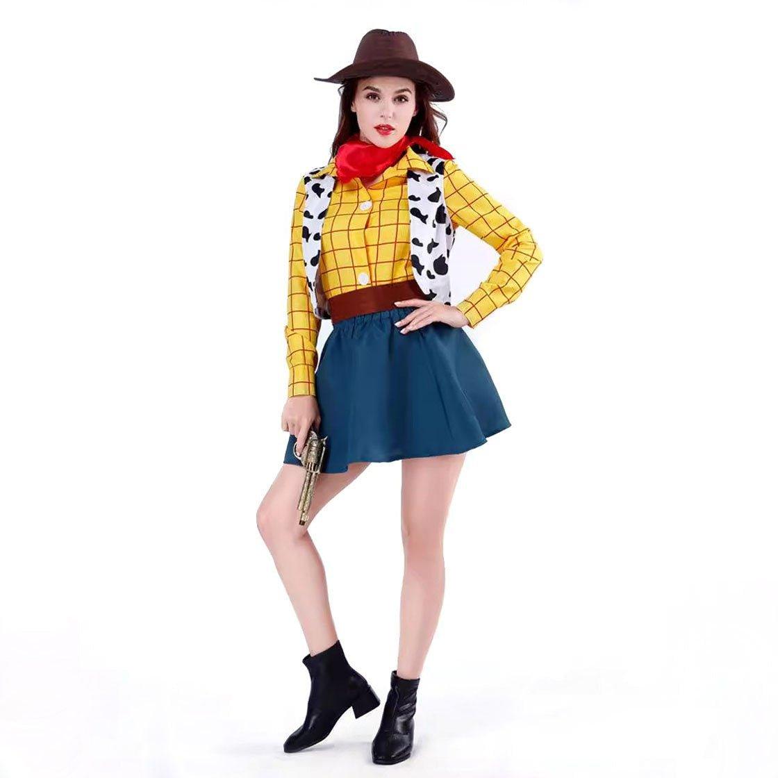 Toy Story 4 Woody Costume Halloween For Women Adult - Pajamasbuy