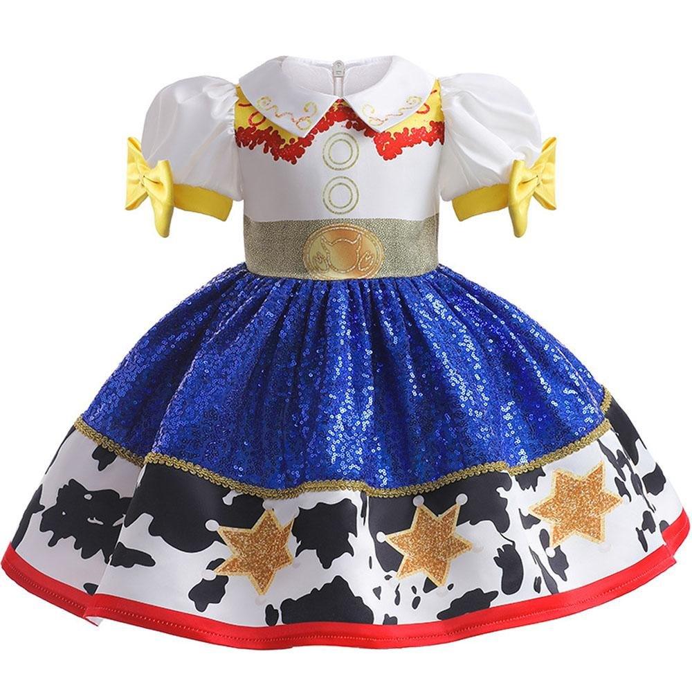 Toy Story Jessie Waisted Princess Dress Cosplay Costumes For Kids - Pajamasbuy