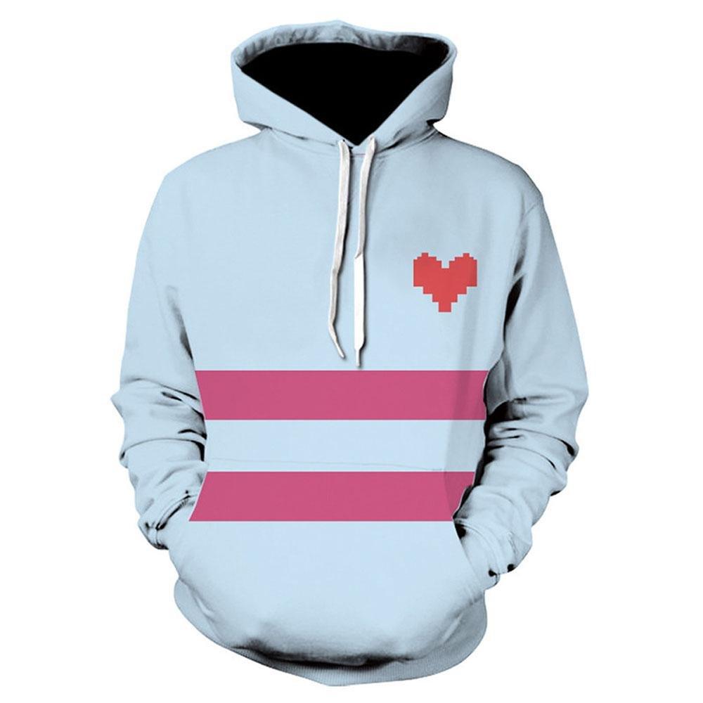 Undertale Sans Hoodie Costume Cosplay Sweatshirt for Halloween - Pajamasbuy