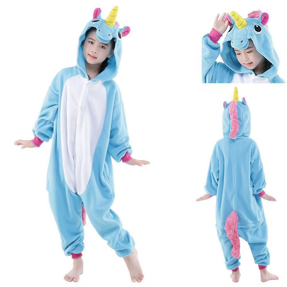 BuyUnicorn Kids kigrumi Onesie Hoodie Animal Costume Pajamas Now Cheaper With 3 - 5 Days Ship - PajamasBuy