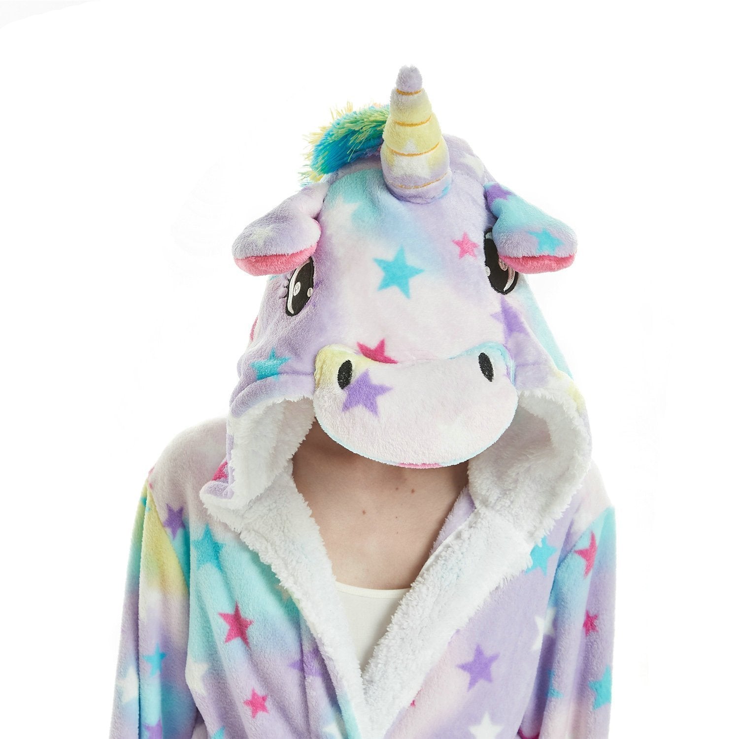 BuyUnicorn Kigurumi Robes Adult Animal Pajamas Softest Bath Robe Now Cheaper With 3 - 5 Days Ship - PajamasBuy