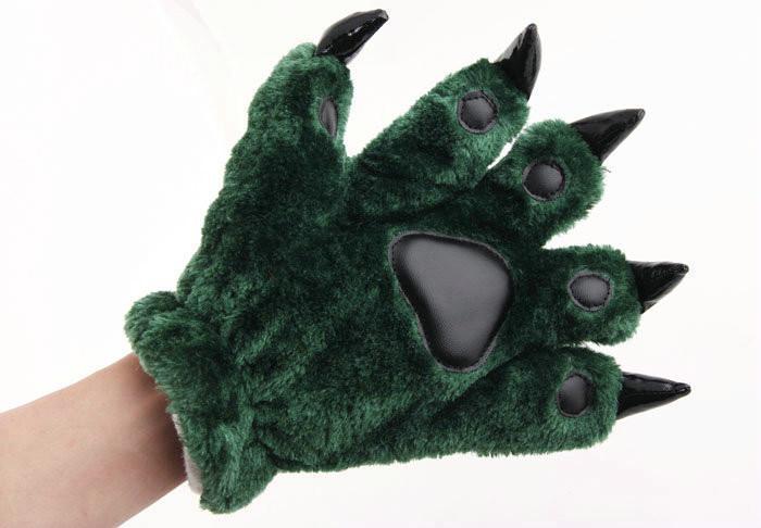 BuyUnisex Onesies Warm Plush Animal Hands Claw Paw Furry gloves Kigurumi Now Cheaper With 3 - 5 Days Ship - PajamasBuy