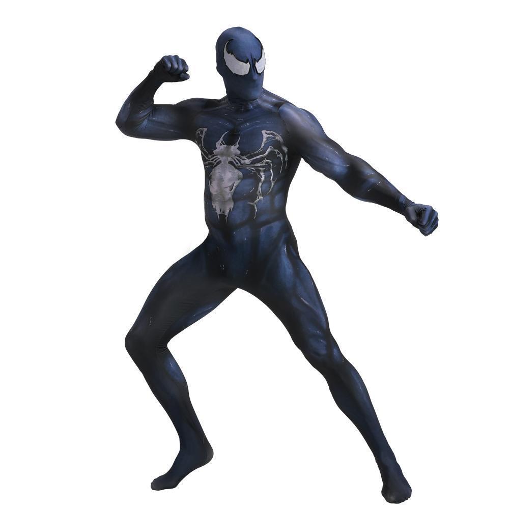 BuyVenom Eddie Brock Spider - Man Cosplay Costume Zentai Jumpsuit Adult kids All Size Now Cheaper With 3 - 5 Days Ship - PajamasBuy