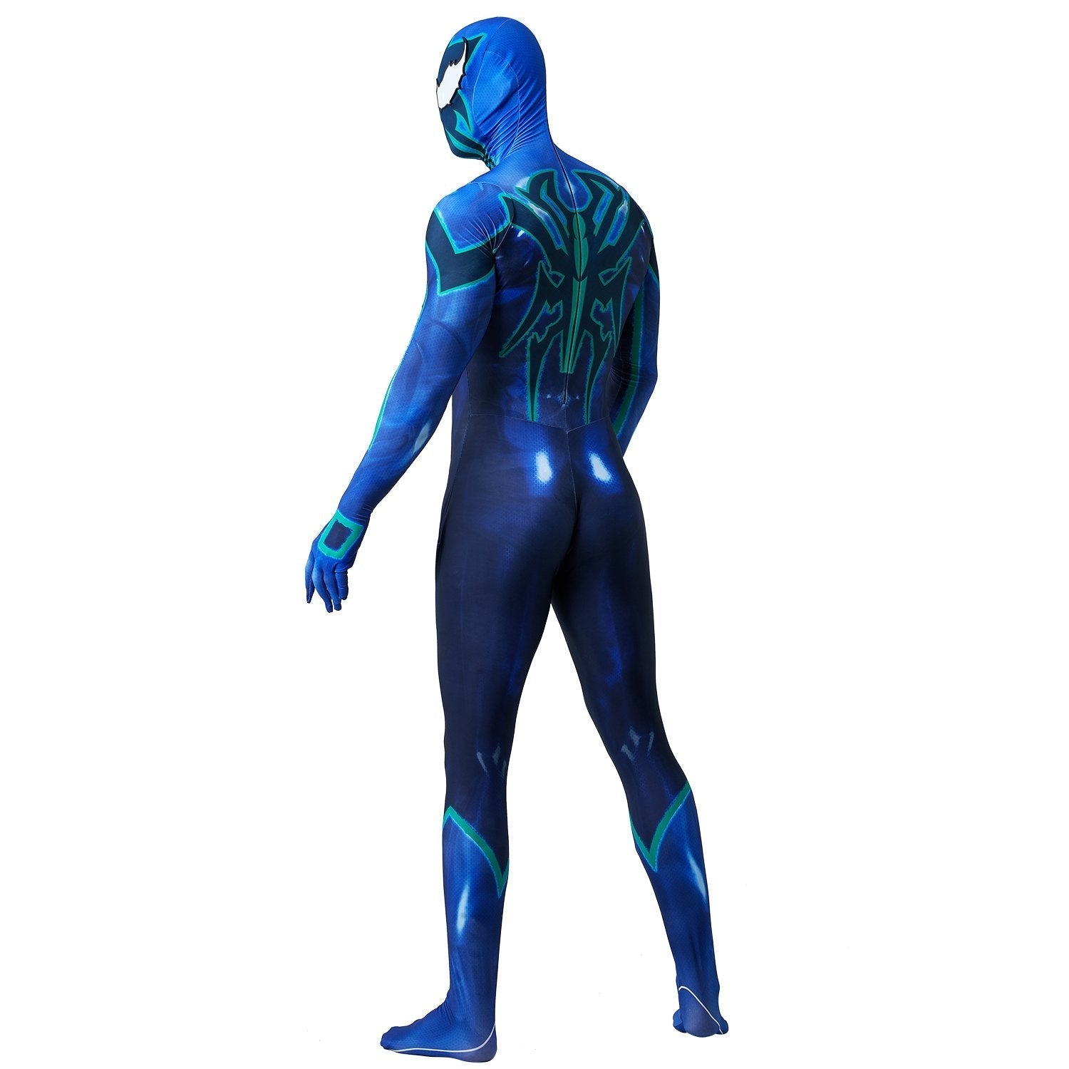 BuyVibrant Blue Spider - Man Cosplay Jumpsuit New Fashion Superhero Suit Now Cheaper With 3 - 5 Days Ship - PajamasBuy