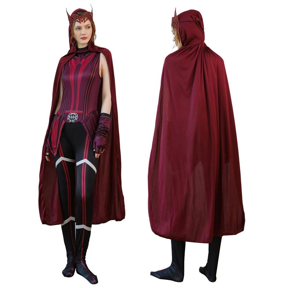 BuyWanda Scarlet Witch Hero Costume for Women Now Cheaper With 3 - 5 Days Ship - PajamasBuy