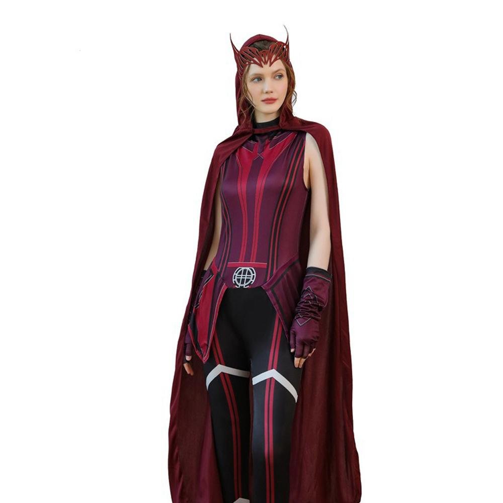 BuyWanda Scarlet Witch Hero Costume for Women Now Cheaper With 3 - 5 Days Ship - PajamasBuy