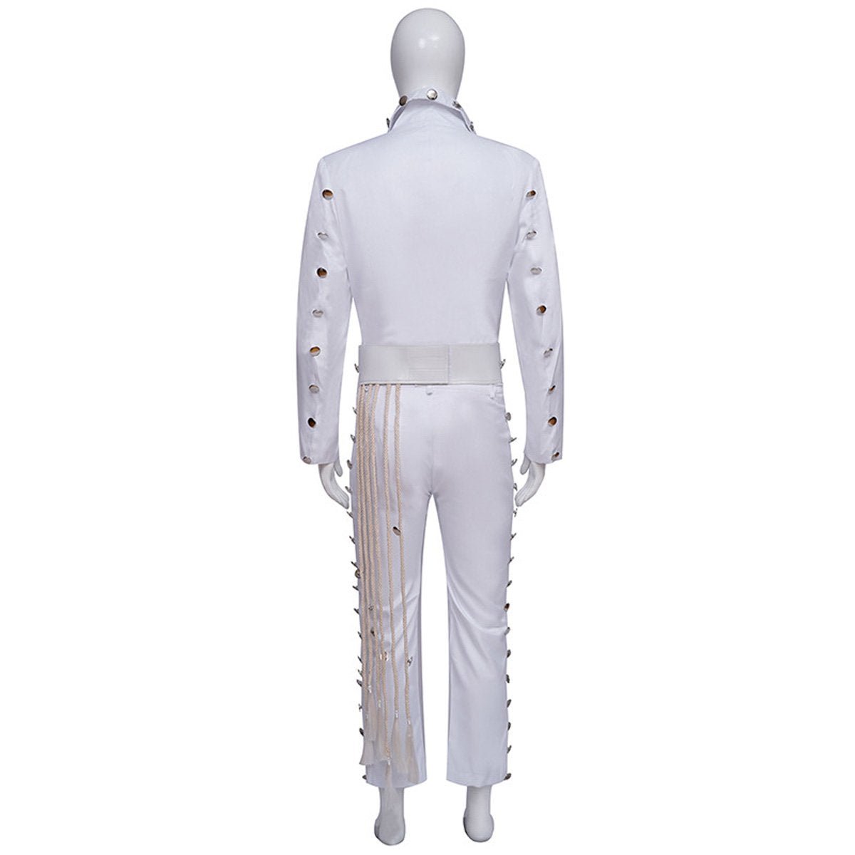 BuyWhite Elvis Presley Halloween Carnival Suit Cosplay Costume For Adults Now Cheaper With 3 - 5 Days Ship - PajamasBuy