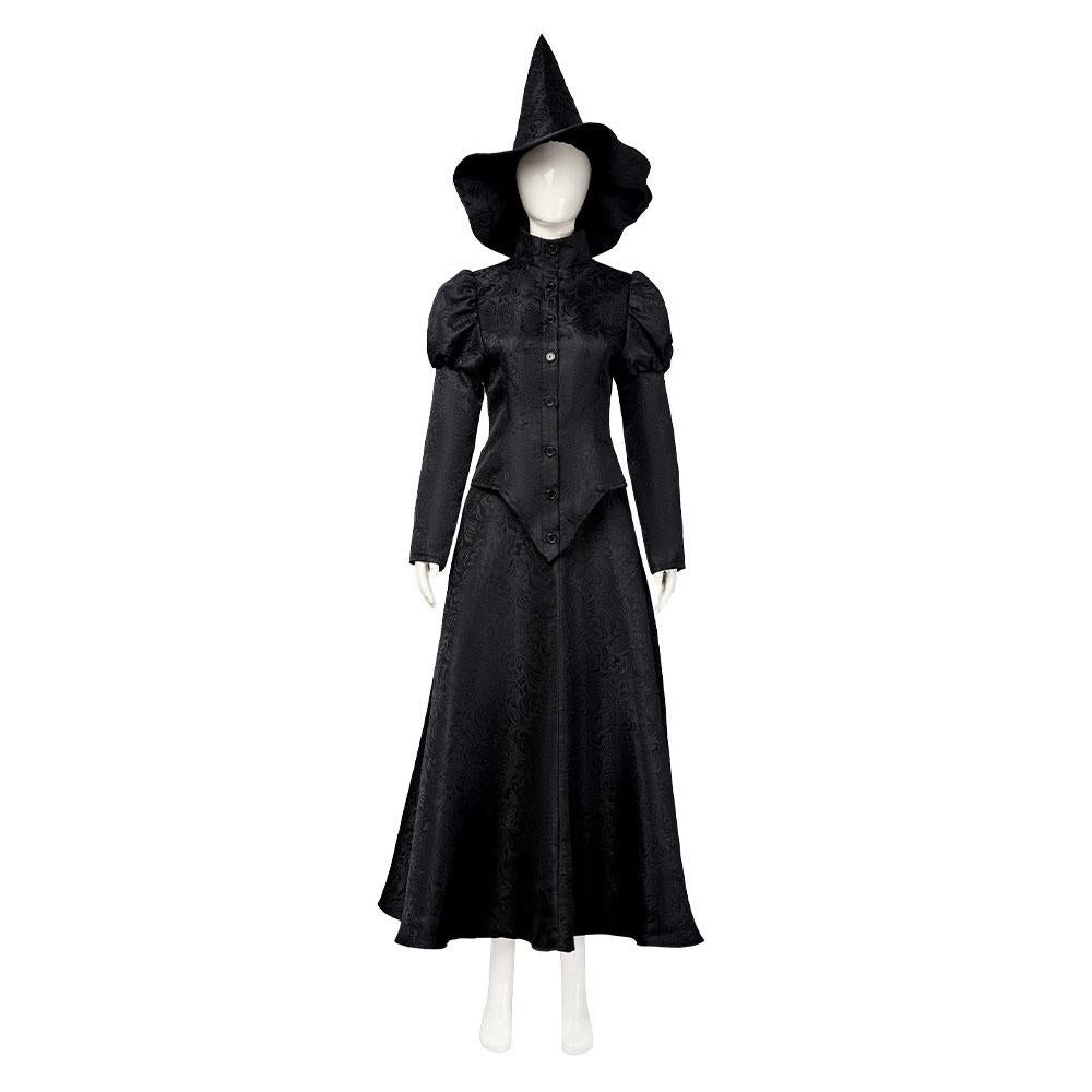 BuyWicked: Part One Elphaba Movie Costume Cosplay Halloween Now Cheaper With 3 - 5 Days Ship - PajamasBuy