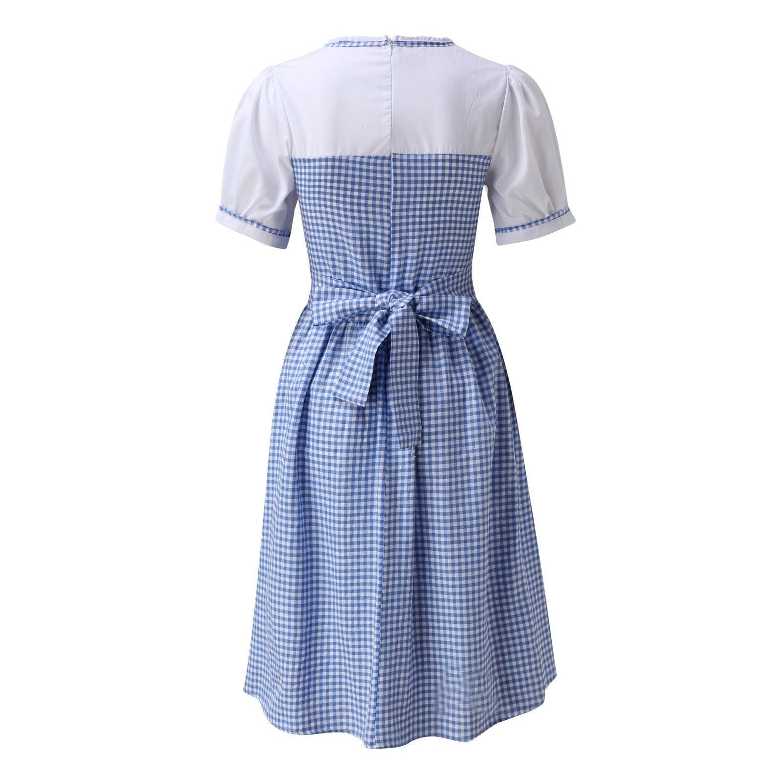 Wizard of Oz Dorothy Costume Dress Maid Alice for Girls Women - Pajamasbuy