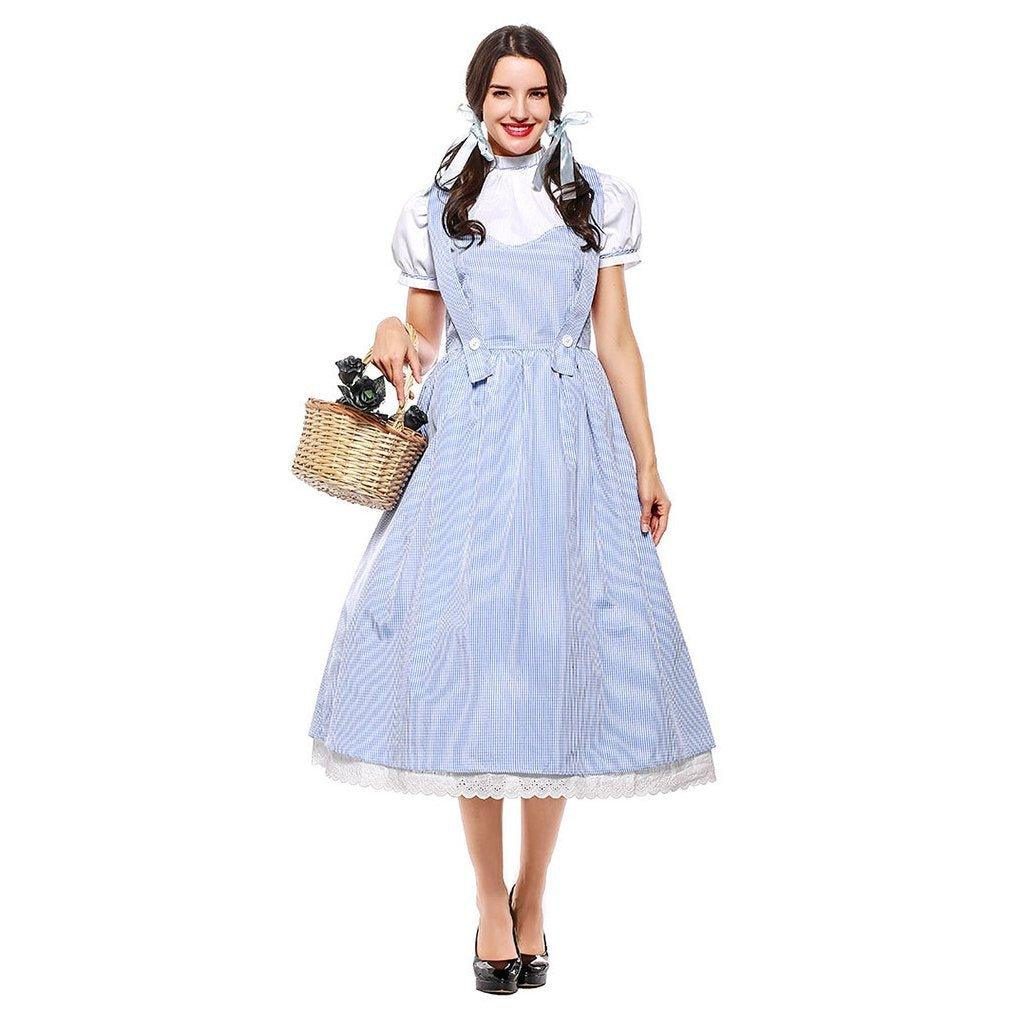 Wizard of Oz Dorothy Costume Dress Maid Alice for Women XXL Size - Pajamasbuy