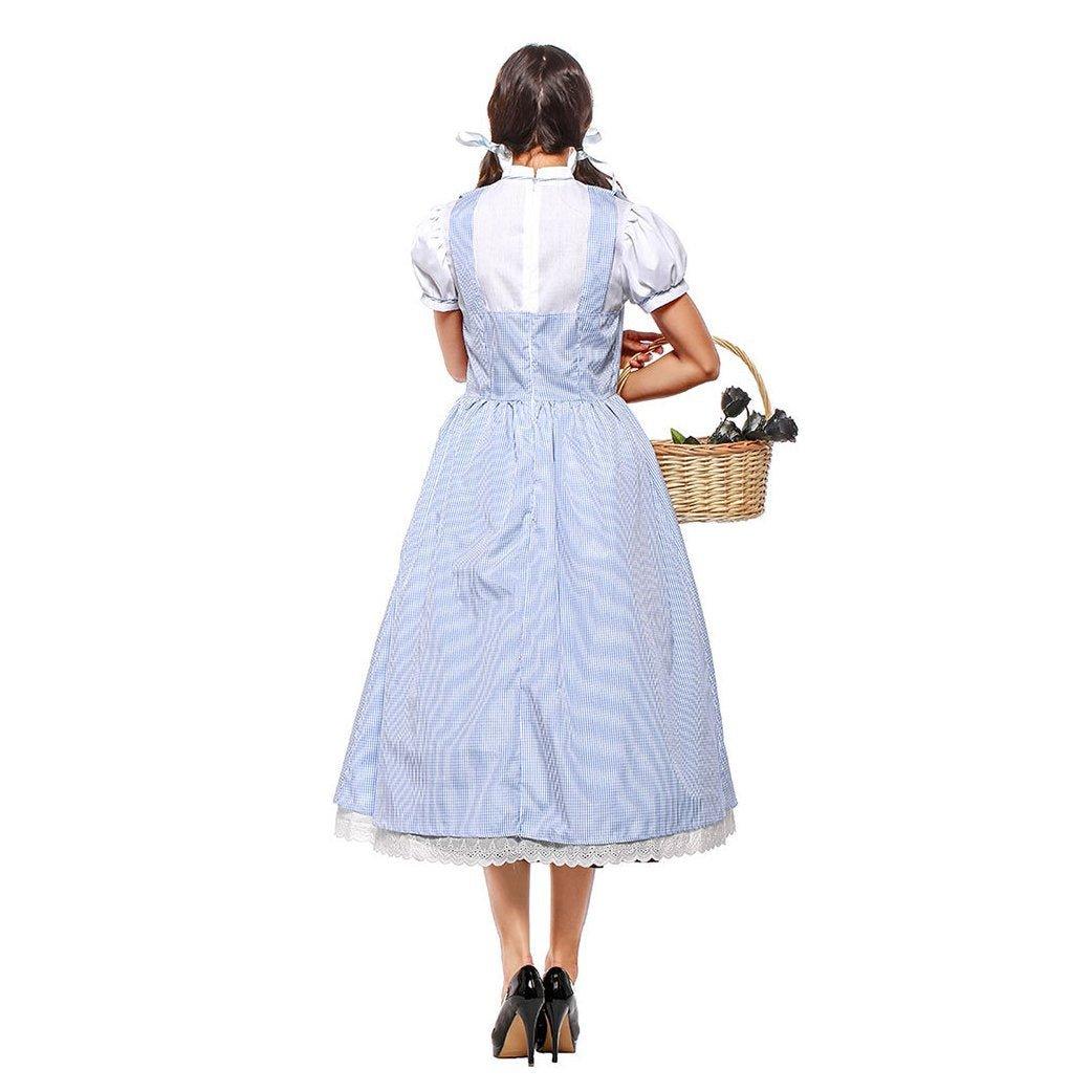 Wizard of Oz Dorothy Costume Dress Maid Alice for Women XXL Size - Pajamasbuy