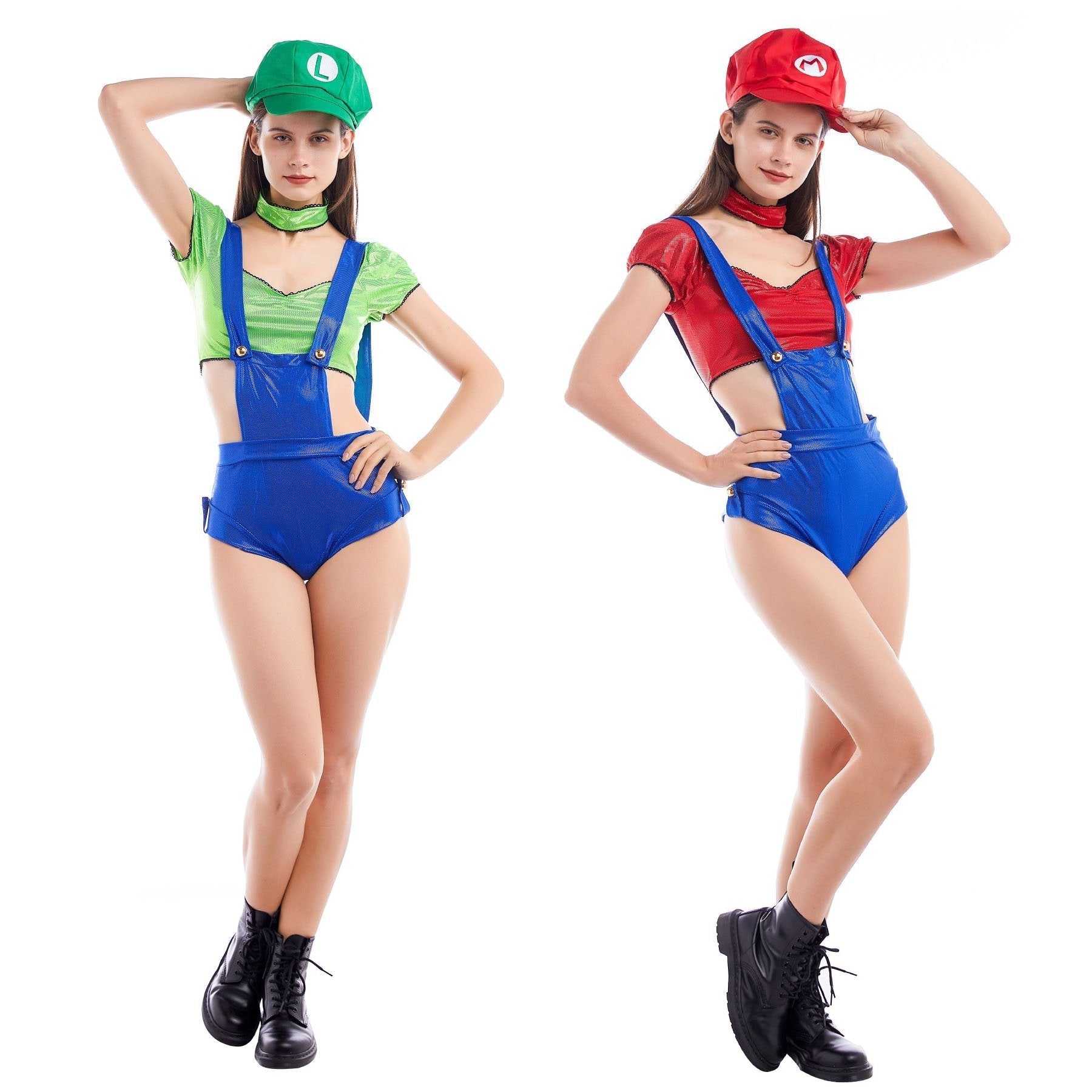 BuyWomen Super Mario Gamer Babe Halloween Costume Now Cheaper With 3 - 5 Days Ship - PajamasBuy