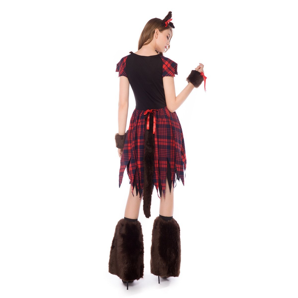 BuyWomens Werewolf Costume Party Clubwear Halloween Now Cheaper With 3 - 5 Days Ship - PajamasBuy