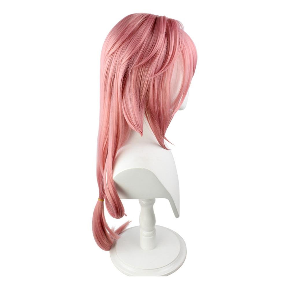 BuyYae Miko Wig Genshin Impact Pink side upturned cosplay long Wigs for women Now Cheaper With 3 - 5 Days Ship - PajamasBuy