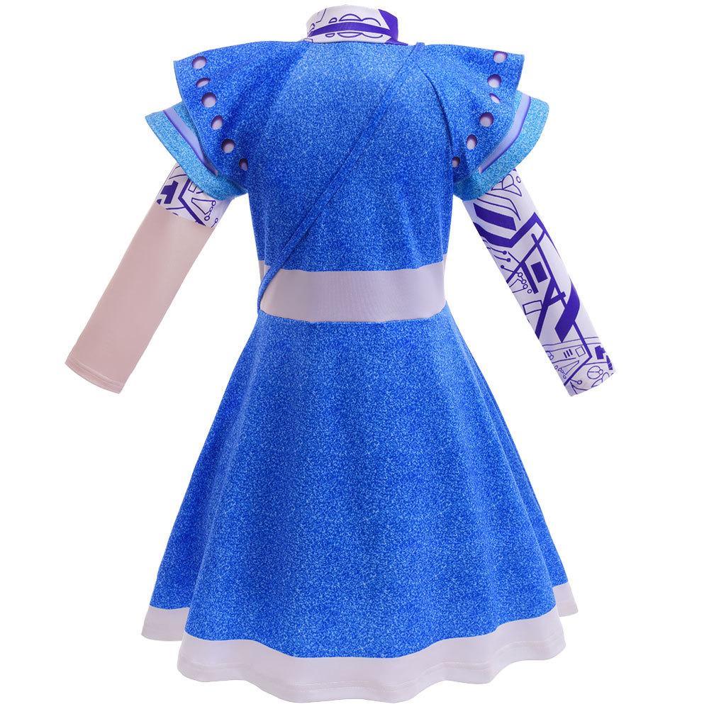 Zombie 3 Children's cheerleading cosplay costumes Halloween girls' dresses - Pajamasbuy